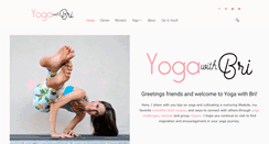 Desktop Screenshot of briyoga.com