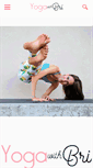 Mobile Screenshot of briyoga.com